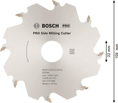 Bosch Scheibenfräser 8 22mm   3608641013 