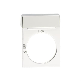 ABB OPS2 Blanco-Schild silber f.    OPS2 