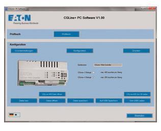 CEAG  PC Software CGLine+ Web-Controller 