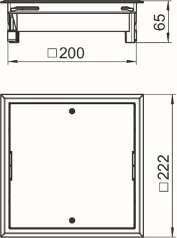 OBO ZES4-2 U10T 9011 Zugdoseneinsatz 