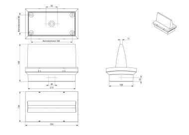 RP-Technik RZ-Leuchte Decke ZBA PMD009ML 