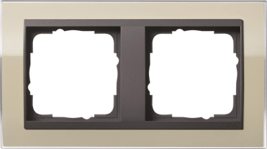 GIRA 0212778 Abdeckrahmen 2fach Zwischen 