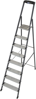 KRAU SECURO-Alu-Leiter 8 Stufen   126467 