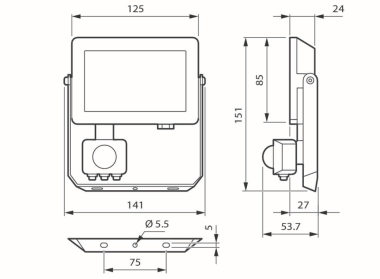 MAZDA BVP008 20W 4000K MDU      53455199 