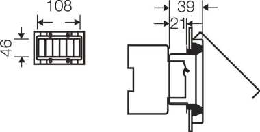 HENS Berührungsschutz f. Mi KL 6 Mi BS 6 