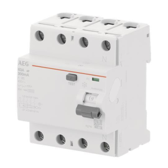 AEG -FI-Schalter 4P Typ A 63A FN463/A300 