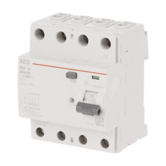 AEG -FI-Schalter 4P Typ B 40A FN440/B300 