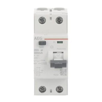 AEG -FI-Schalter 2P Typ A 25A FN225/A300 