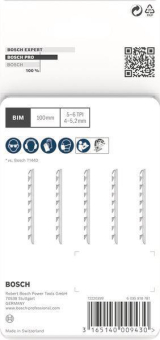 Bosch 5Stichsägeblatt T144DF  2608634567 