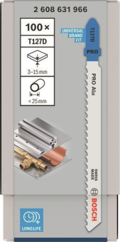 Bosch 100Stichsägeblatt T127D 2608631966 