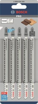 Bosch 5Stichsägeblatt T344DF  2608634243 