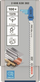 Bosch 100Stichsägeblatt T227D 2608638382 