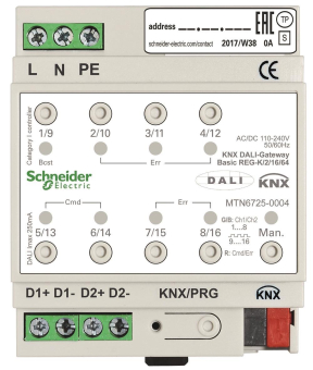 Schneider KNX DALI-Gateway  MTN6725-0004 