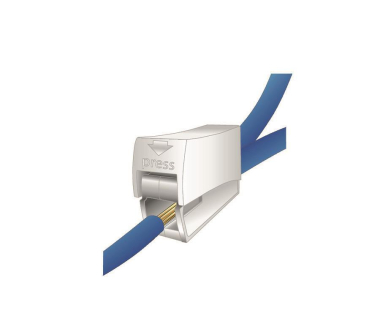 Hellermann HECL-2/1-PA66-WH Steckklemme 