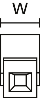 Hellermann HECL-2/1-PA66-WH Steckklemme 