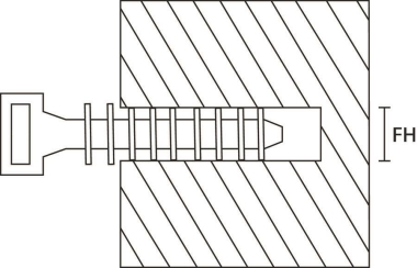 Hellermann LOK01-PA6HIR-BK(100) 