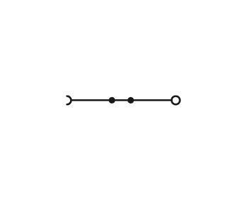 WAGO 2016-7114 1-Leiter-N-Trennklemme,16 