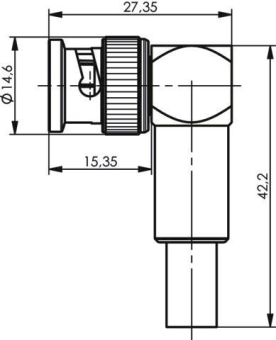 TG BNC WINKELSTECKER RG 59   J01002A1377 