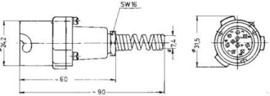 TG NF-Kabelbuchse            J00010A0590 