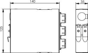 TG TS-Verteiler mit 6xSCD    H82050S0003 