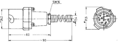 TG NF-Kabelbuchse            J00010A0590 