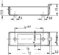 TEGA Einbauriegelwanne 16/20   100001351 