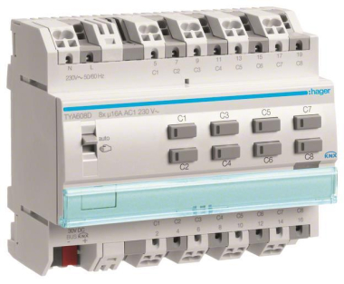 Hager Schalt-/Jalousieaktor      TYA608D 