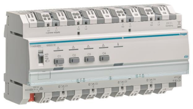 Hager Universal-Dimmaktor 4fach TYA664BN 