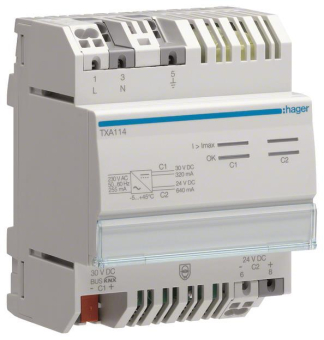 Hager Spannungsversorgung 320/    TXA114 