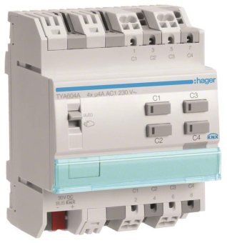 Hager Schalt-/Jalousieaktor      TYA604A 