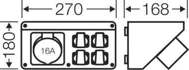 HENS FP Connection Box, FP CB  FP CB 216 