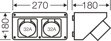 Hensel Connection Box          FP CB 213 