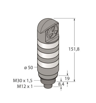 Turck                     TL50BLGYR1ALSQ 