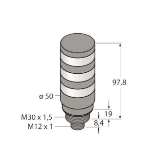 TURCK LED-Anzeige Kompakt-     TL50CGYRQ 