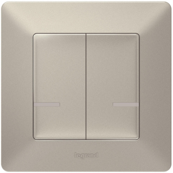 Legrand 752387 Funk Wandsender Licht 2f 