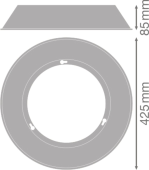LEDV HB VAL REFLECTOR 200W 80DEG SI 