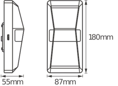 OSR E PRO UPDOWN S 10W 840 IP55 WT 