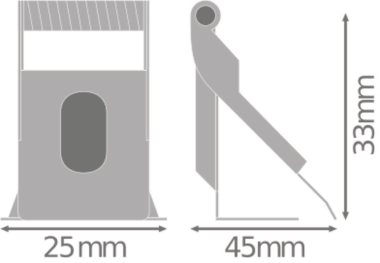 LEDV PL RECESSED MOUNT CLIPS VAL 4X 