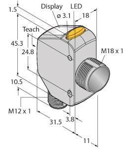 Turck Opto Sensor         Q4XTBLAF300-Q8 