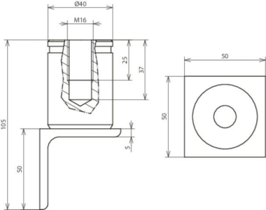 Dehn  D BEB 16 - 105 / 3 EBS 15-03-19-38 