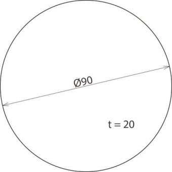 Dehn 478098 SSP D90 H20      SSP D90 H20 