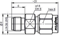 TEGA SMA-Kupplung/Port Saver   100024795 
