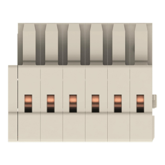 WAGO 734-106 1-Leiter-Federleiste,CAGE 