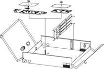 TG LWL-Wandverteiler mit     H02050A0004 