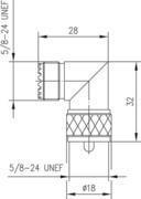 TG UHF-WINKELVERBINDUNGSST   J01042F0652 