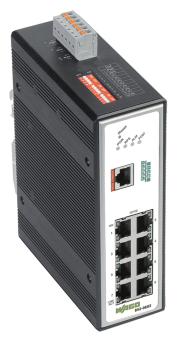 WAGO 852-602 Industrial-Managed-Switch,8 