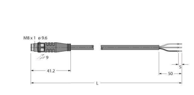Turck Aktuator-u.Sensor-     PSG3M-2/TEY 