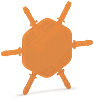 WAGO 2020-100 Träger mit 6 Kodier- 