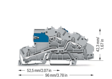WAGO 2003-7640 Installationsetagen- 