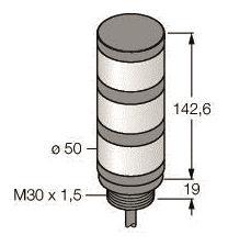 Turck LED-Anzeige Signalsäule    TL50GYR 